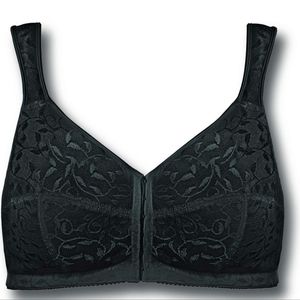 Easy On Front Close Wirefree Bra Black